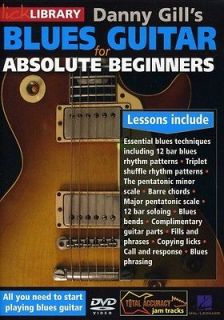 Library Danny Gills Blues Guitar for Absolute Beginners [DVD New