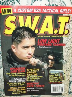 SWAT 6/2003~DSA TACTICAL RIFLE~PARA COMPANION~ADVA NCED SNIPER SCHOOL