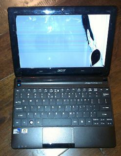 CRACKED BROKEN Screen Acer one D257 1471 Netbook 1gb 250gb 10 AS IS