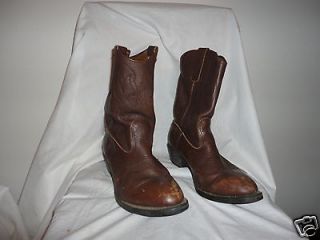 Union Made Motorcycle Riding Leather Boots Mens 10.5 E MADE IN USA