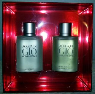 Acqua Di Gio by GIORGIO ARMANI Gift Set EDT & Aftershave + FREE GIFT