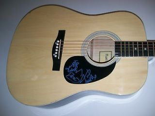 PERRY Signed Autograph Natural Acoustic Guitar Country Music KIMBERLY