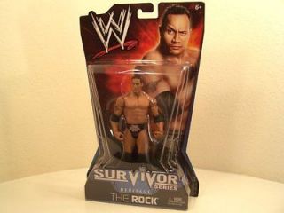 WWE Survivor Series Heritage Figure The Rock Toy PPV 11/1998 Dwayne