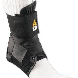 ACTIVE ANKLE AS1 BLACK LACE UP VOLLEYBALL BASKETBALL ANKLE BRACE