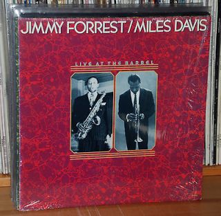 MILES DAVIS / JIMMY FORREST   LIVE AT THE BARREL V1 LP NR MINT