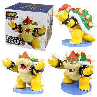 Mario Bros 6 King Bowser 3D Land Collection Action Figure Toy JP