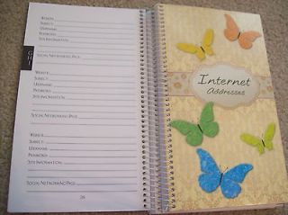 address book pages