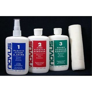 Polish Kit, Plastic Cleaner, Polish & Scratch Remover   Free Shipping