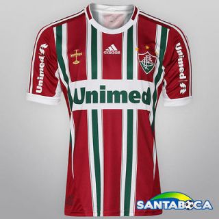 Fluminense Home Adidas Soccer Football Jersey S M L Maglia Brazil 12