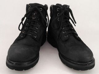Mens boots black Brahma 7 XW leather work insulated