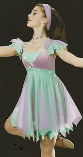 NEW Dance Skate Costume Ballet Lyrical Costume Dress   Gorgeous