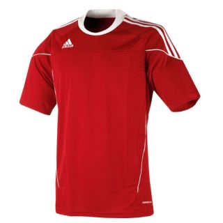 Adidas Condivo Soccer Short Sleeve Jersey Uniform P49191 Red $60 Mens