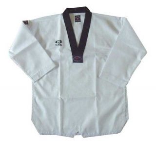 taekwondo uniform black