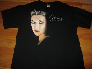 1998 CELINE DION Concert Tour (XL) T Shirt