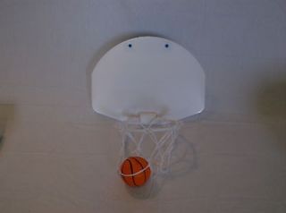 Basketball Hoop for Door OR Wall Mount with Stress Ball Basketball
