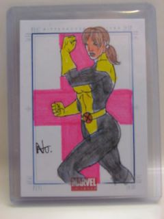 Marvel Universe 2011 Raimundo Nonato sketch card