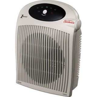 Sunbeam SFH442 Fan Forced Air Heater Portable Heat Mountable Digital