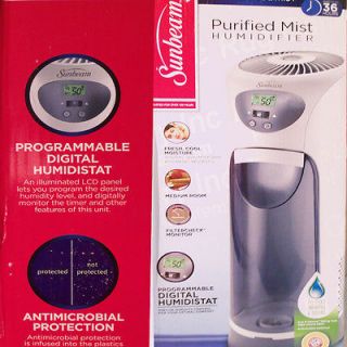 Cool Mist Humidifier Air Filter Check Monitor Digital SCM630WC