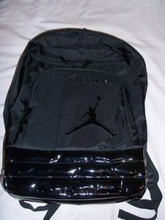 Nike Air Jordan Backpack Jumpman Black Mochila School Bag**new with