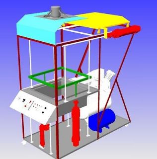DIY   Vacuum Forming Machine Plans   Professional Pneumatic system