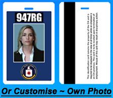 Covert Affairs Annie Walker CIA Replica PVC ID Card