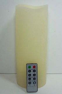 Multi Feature 4x10 Remote Control LED Wax Pillar Candle