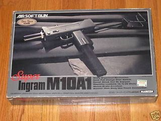 Newly listed Maruzen Super Ingram M10A1 MAC 10 Classic Gas Airsoft Gun