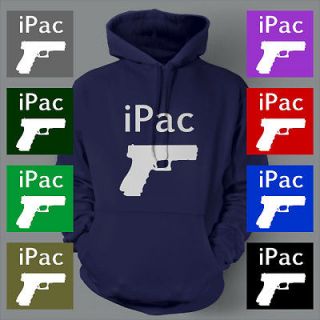 iPac Gun Pistol 9mm Firearm 2nd amendment Sig ak47 ar15 Hoodie