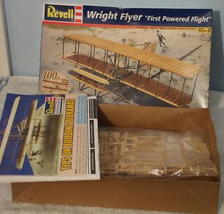 Revell Plastic Model Kit 85 5243 Wright Flyer Airplane Unopened Bag