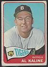 1965 TOPPS AL KALINE G/VG DETROIT TIGERS #130 CREASED; SURFACE