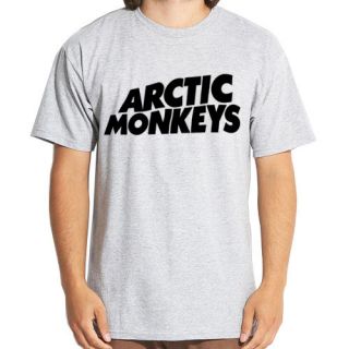ARCTIC MONKEYS Logo #2 EMO ROCK MUSIC BAND Indie t shirt