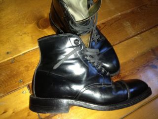 Alden Cap Toe Boot Black Shell Cordovan size 5 1/2 b/d mens or womens