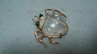 CORO Ant or Insect STERLING JELLY BELLY Pin/Clip   GOTTA SEE !