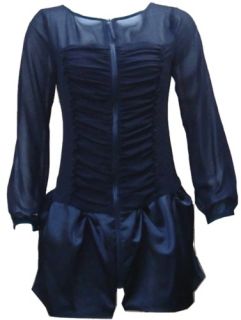 Size AU10 Evening Silk Chiffon Blouse w. zip RRP$129.90