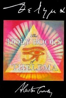 THE HOLY BOOKS OF THELEMA by Aleister Crowley Occult Mysticism Golden
