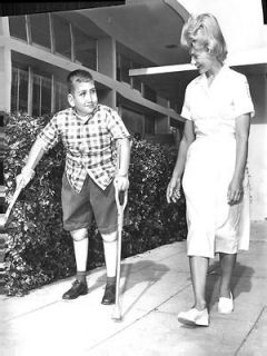 1962 Amputee physical therapist at Crippled childrens Soc. Press