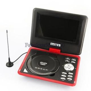 TFT Portable DVD EVD CD Player with Analog TV SD USB Slots  FM+Game