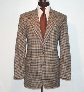 INSANE Vintage Hugo Boss Mens Wild FU Plaid Jacket Sport Coat Blazer
