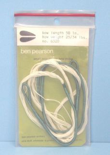Ben Pearson Bowstring for Recurve or Longbow   50 AMO 10 st