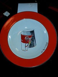 Andy Warhol Signed Campbells Soup Bowl