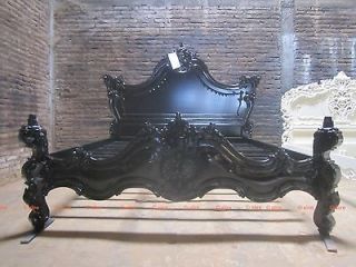 SUPER KING French moulin noir Gothic style Bed frame not rococo