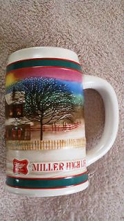 Beer Stein, Miller Holiday Limited Edition