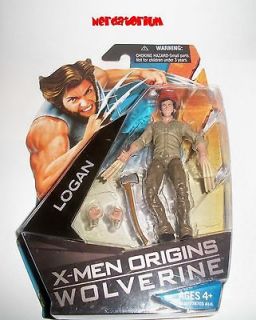 Marvel Universe WOLVERINE X Men Origins Movie LOGAN Figure Lumberjack