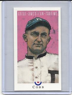 1992 MVP Collectibles Great American Pastime   Ty Cobb   Tigers