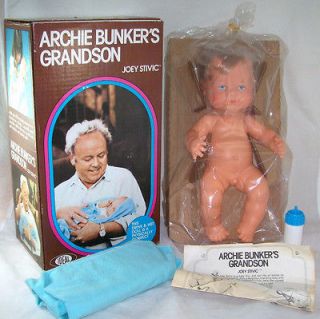 RARE Archie Bunkers Grandson Joey Stivic Doll Orig Box Ideal 1976 NEW