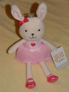 New Carters Pink Ballerina Heart Dancer Valentine Bunny Rabbit Baby