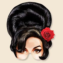 Amy Winehouse Fancy Dress Mask Stag or Hen Party Do Dress Up Karioki