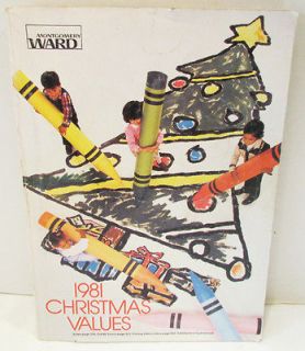 MONTGOMERY WARD 1981 CHRISTMAS TOY CATALOG~STAR WARS~KISS~DARK TOWER