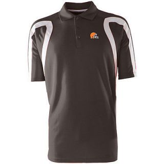 Antigua Mens Cleveland Browns Point Polo Shirt