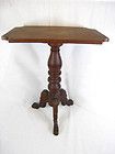 Antique Pre Civil War Mahogany Paw/Claw Foot Candlestand Table Home